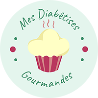 Logo du site, cuisine gourmande pour diabétiques