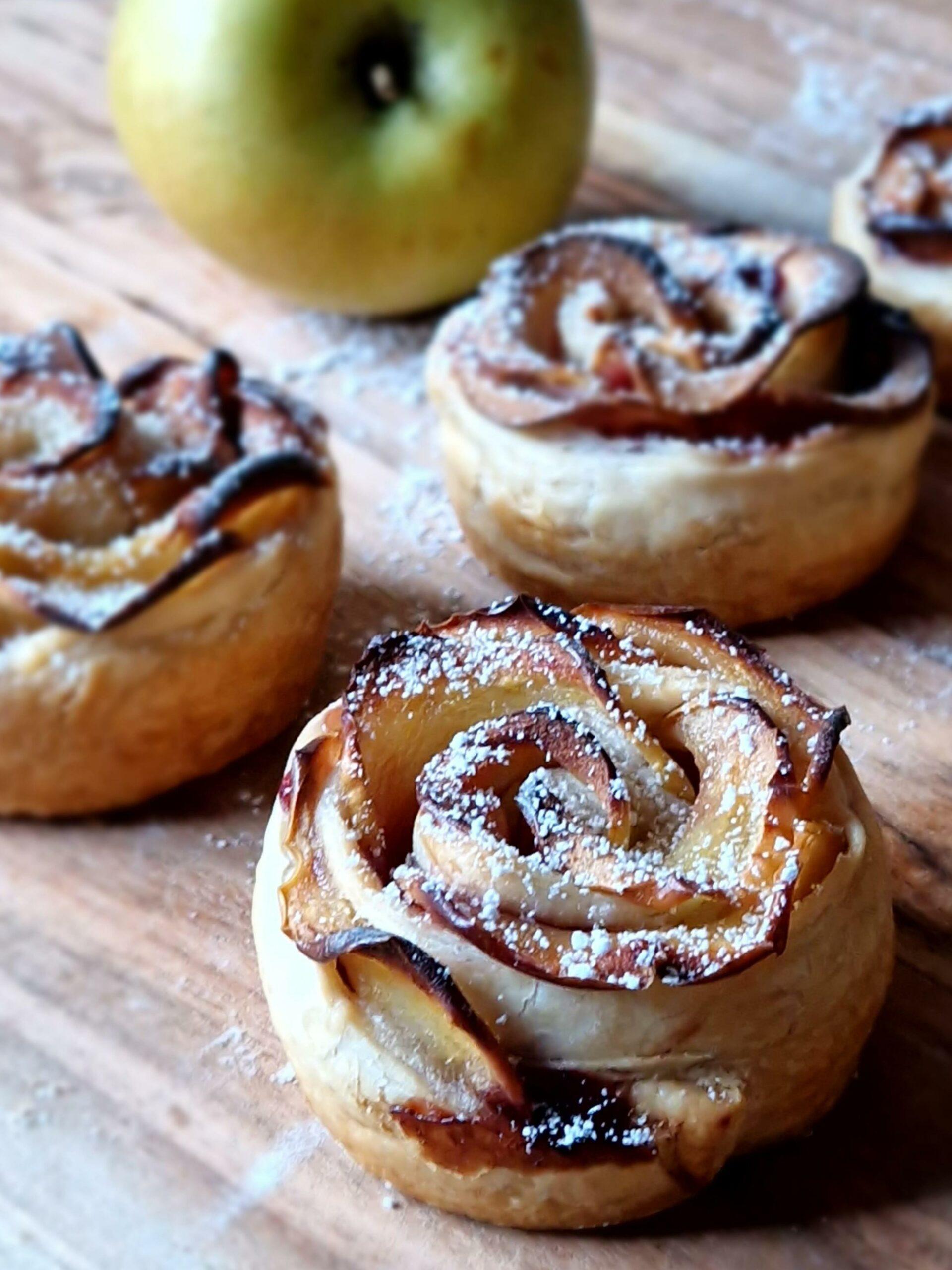 Lire la suite à propos de l’article Rose feuilletée à la pomme
