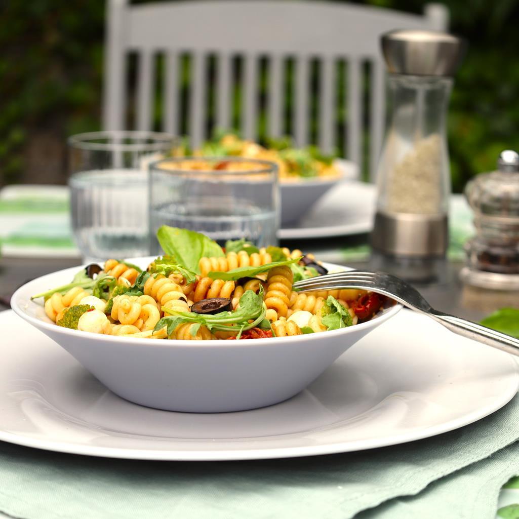 Lire la suite à propos de l’article Salade de pâtes comme en Italie