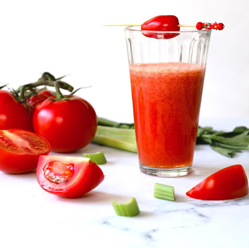 Lire la suite à propos de l’article Jus maison de tomate et céleri frais
