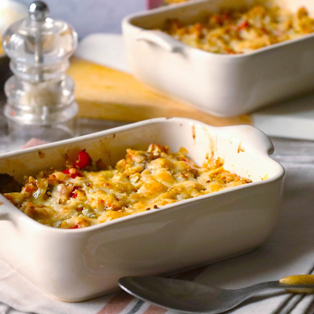 Lire la suite à propos de l’article Gratin de quinoa à la ratatouille pimentée et au parmesan