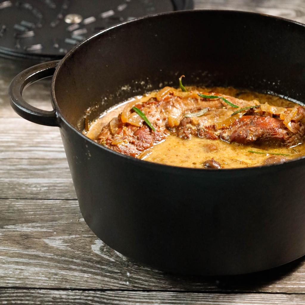 Lire la suite à propos de l’article Filet mignon de porc et sa sauce moutarde à l’érable