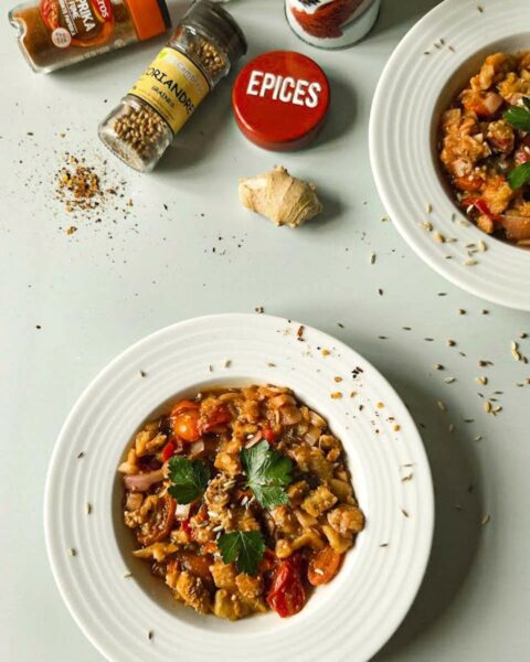 Compotée d'aubergines aux épices d'été