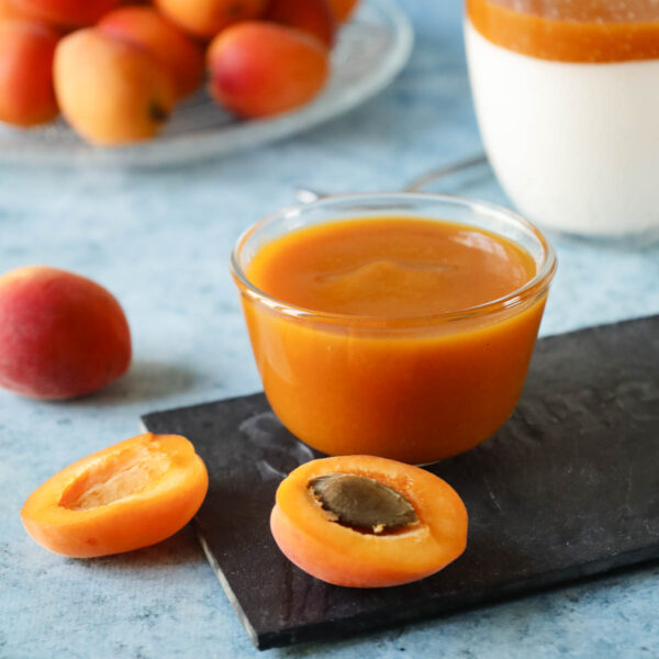 Coulis d'abricots frais