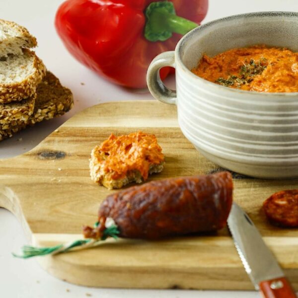 Tartinade au chorizo et au poivron grillé