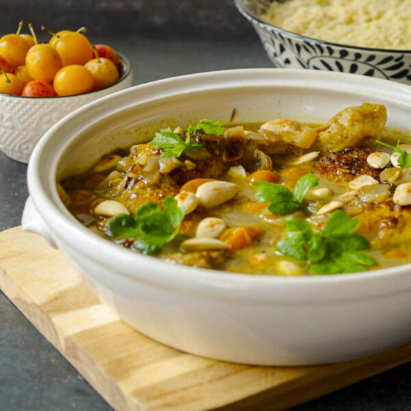 Mon tajine de poulet aux mirabelles